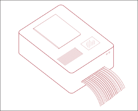 An illustration of the design concept Shredit.